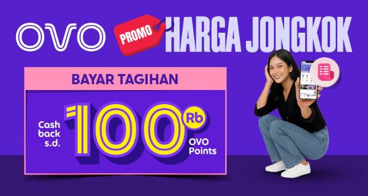 Tagihan lunas, cashback 100rb bikin puas