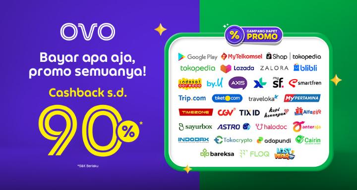 Banjir promo OVO setiap hari OVO