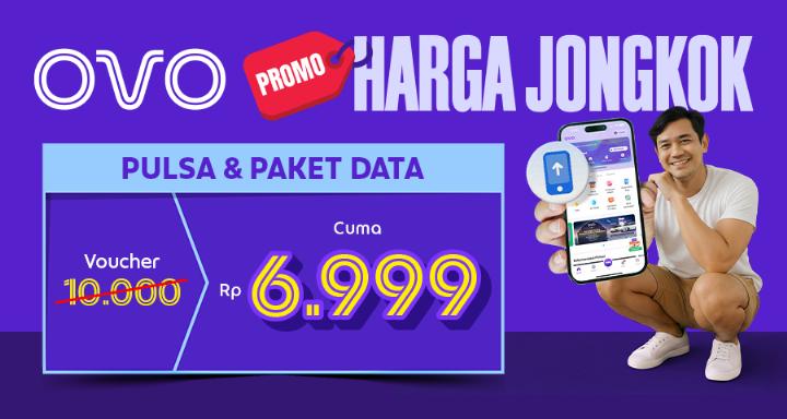 Beli pulsa & paket data harga jongkok