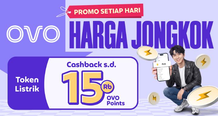 Mau token listrik hemat s.d Rp 15rb? OVO